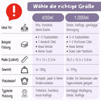 Brotdose "Einhorn lila"