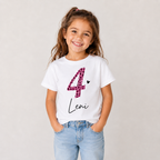 T-Shirt Pink Leopard