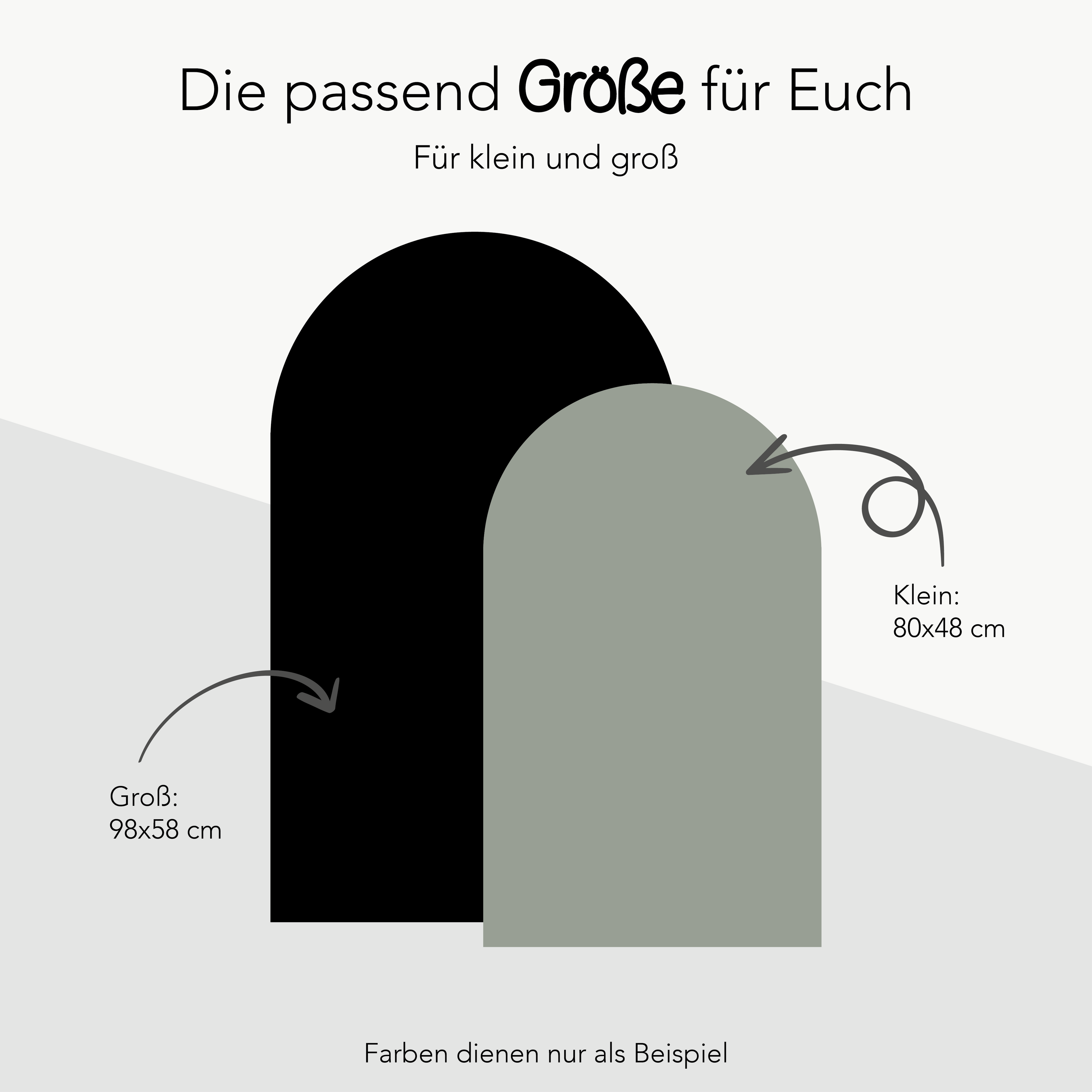Magnetwand "Karamell gestreift"