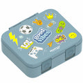 Brotdose "Sticker blau"