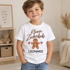 Kleiner Zuckerbub Weihnachts-T-Shirt für Kinder – Produktansicht 6