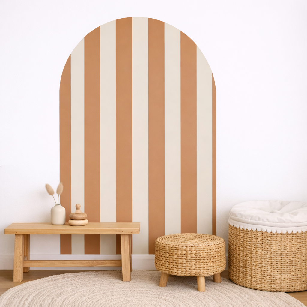 Magnetwand "Karamell gestreift"