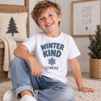Winterkind Weihnachts-T-Shirt für Kinder – Produktansicht 3