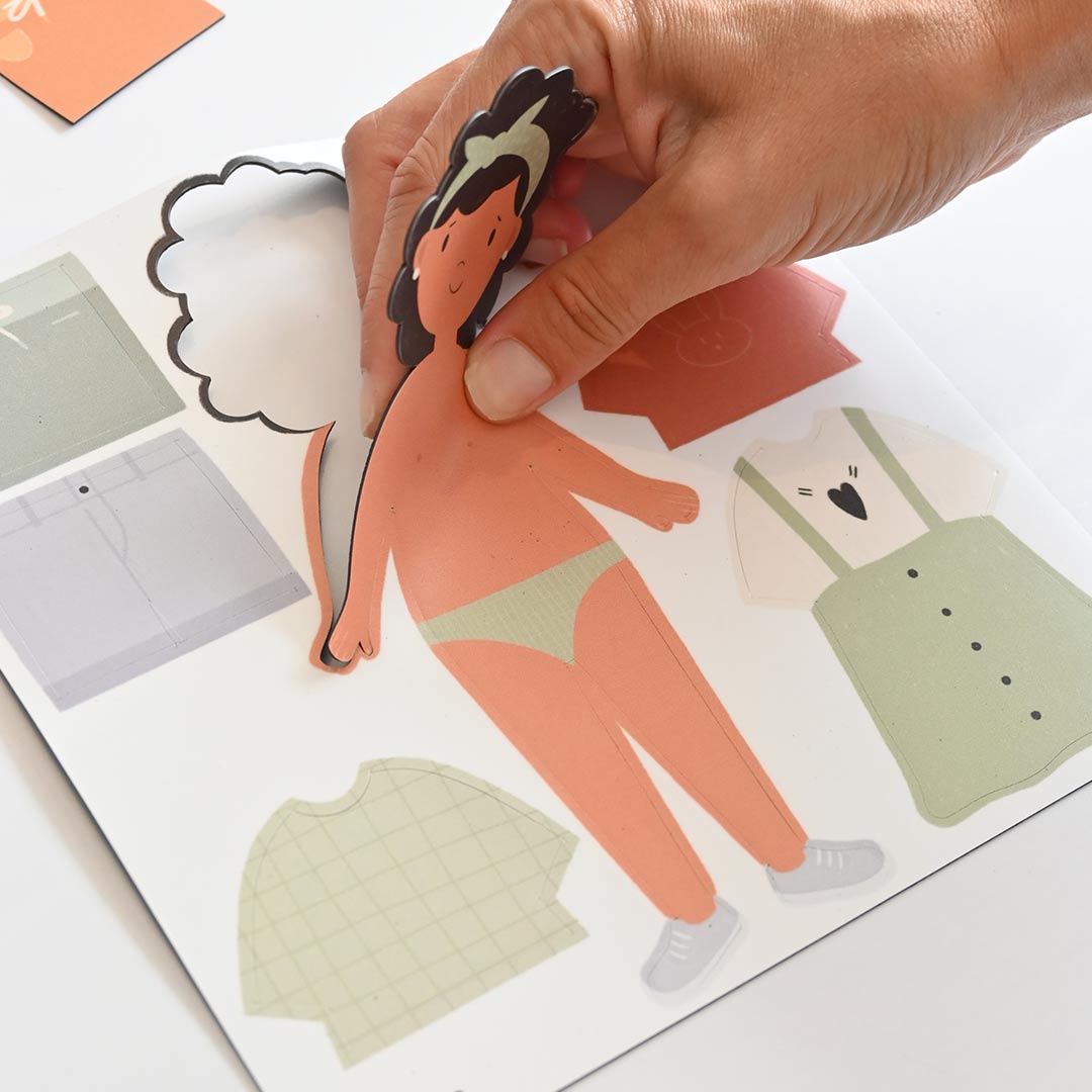 Magnetspiel Mädchen – Figuren und Outfits im Set