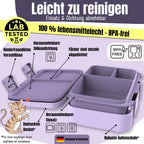 Brotdose "Einhorn lila"