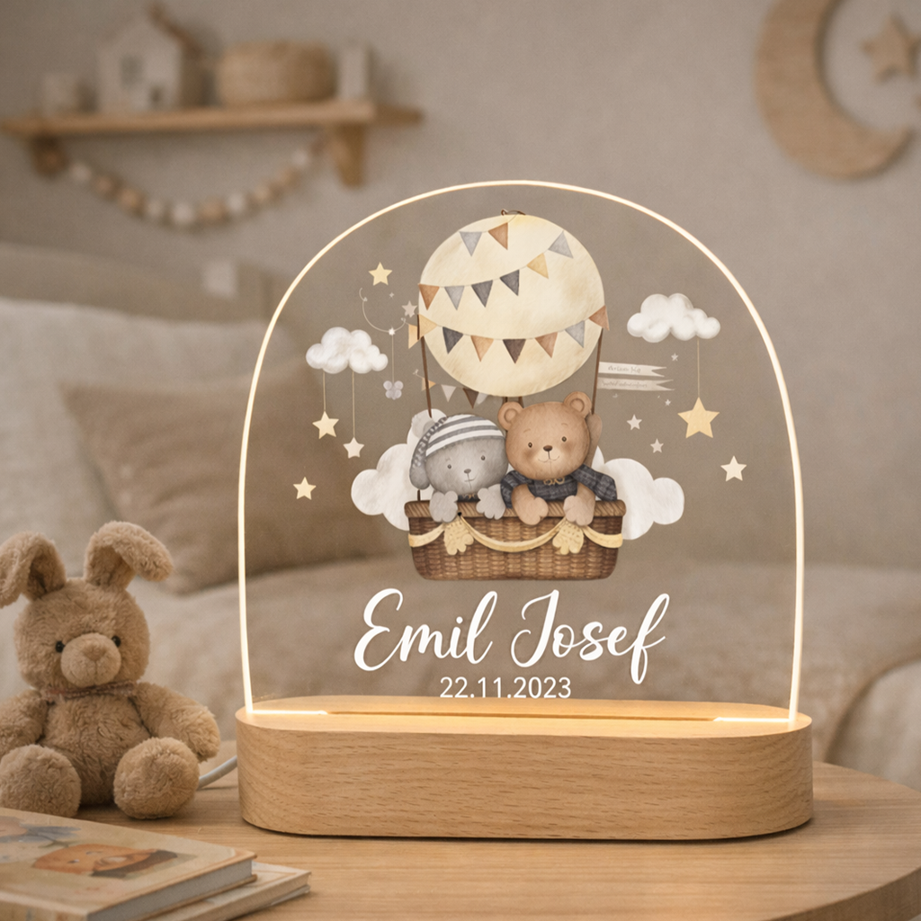 Nachtlicht "Ballon Bär"