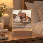 Erinnerungslicht mit Lieblingsfoto als Geschenk für die beste Freundin