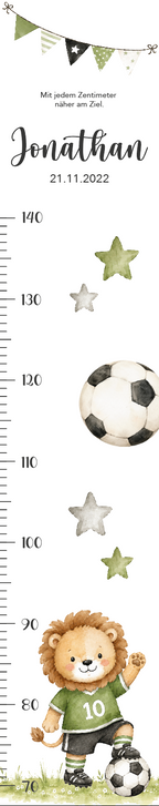 Messlatte "Fussball Löwe"