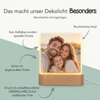 Warmes, dimmbares Erinnerungslicht für die Liebe