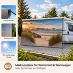 Markisenplane Motiv Dünen für Wohnmobil & Wohnwagen