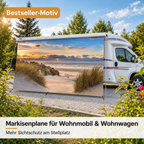 Markisenplane Motiv Dünen für Wohnmobil & Wohnwagen