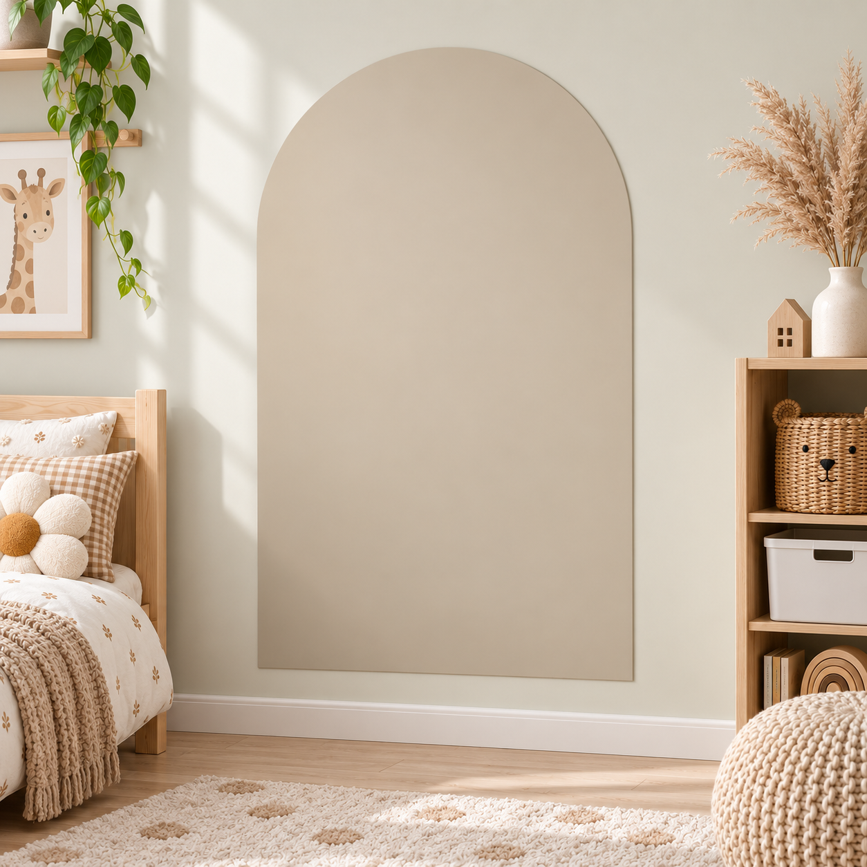 Magnetwand Sand Beige