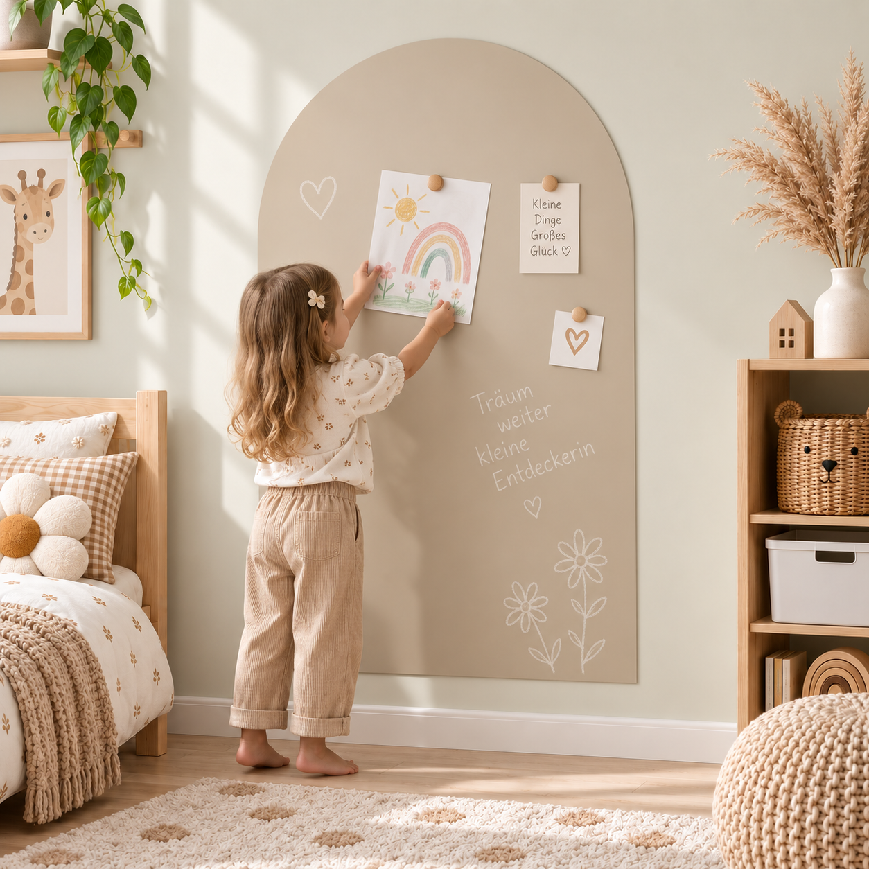 Magnetwand Sand Beige