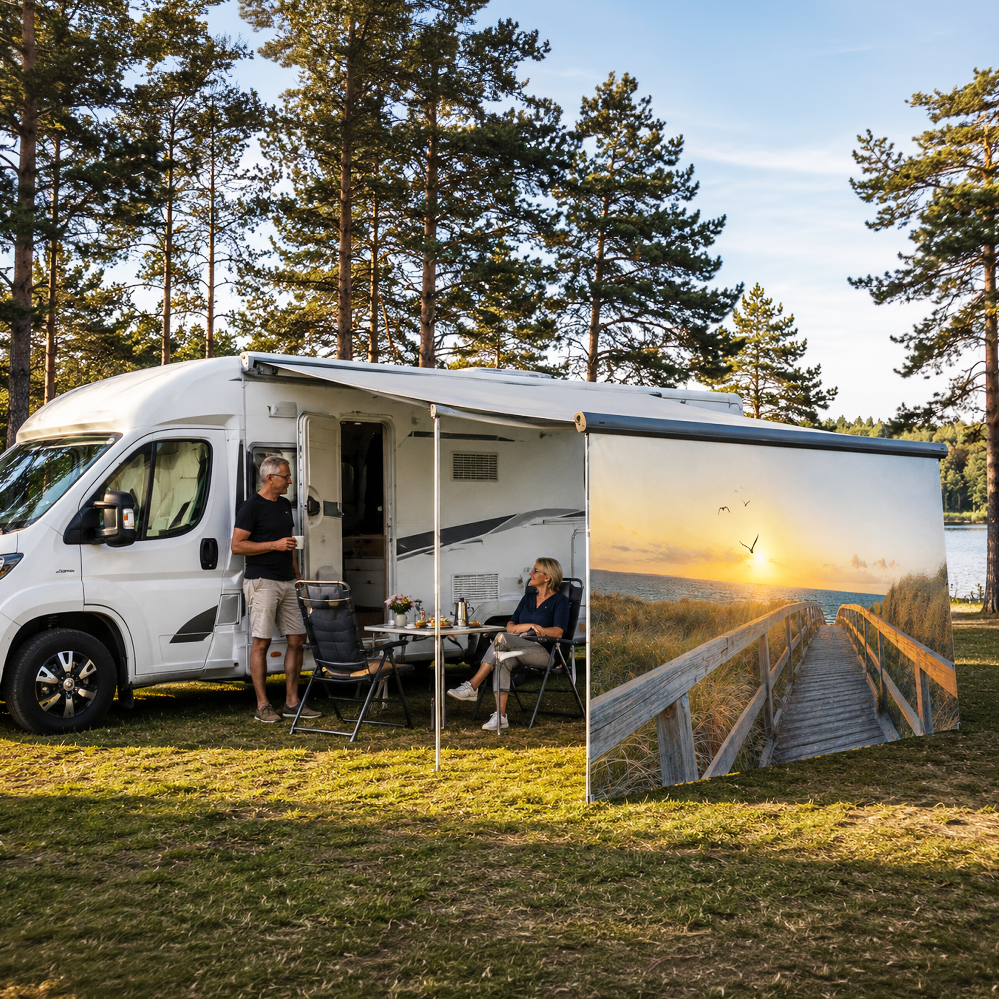 Markisenplane für Wohnmobil & Wohnwagen