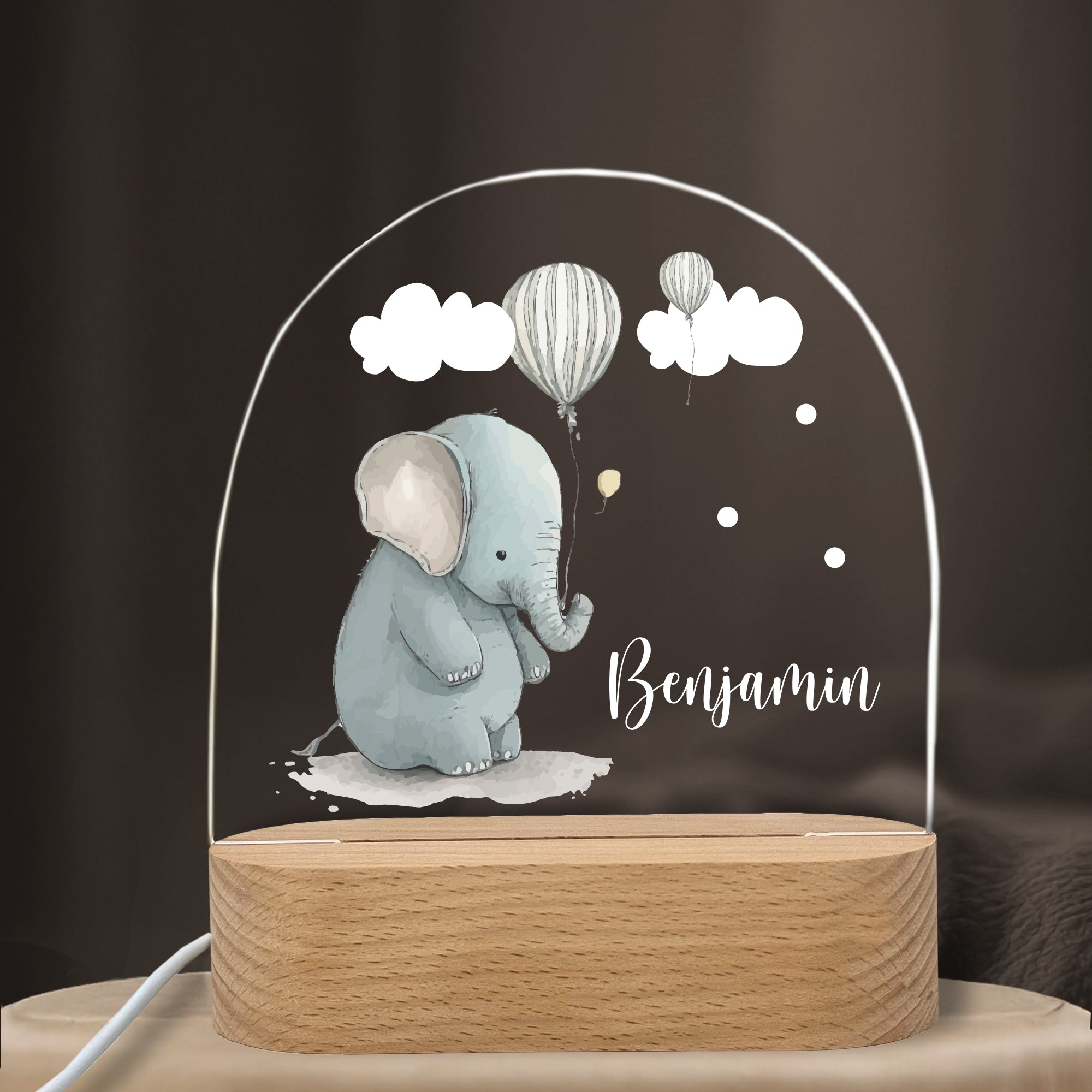 Nachtlicht Elefant"