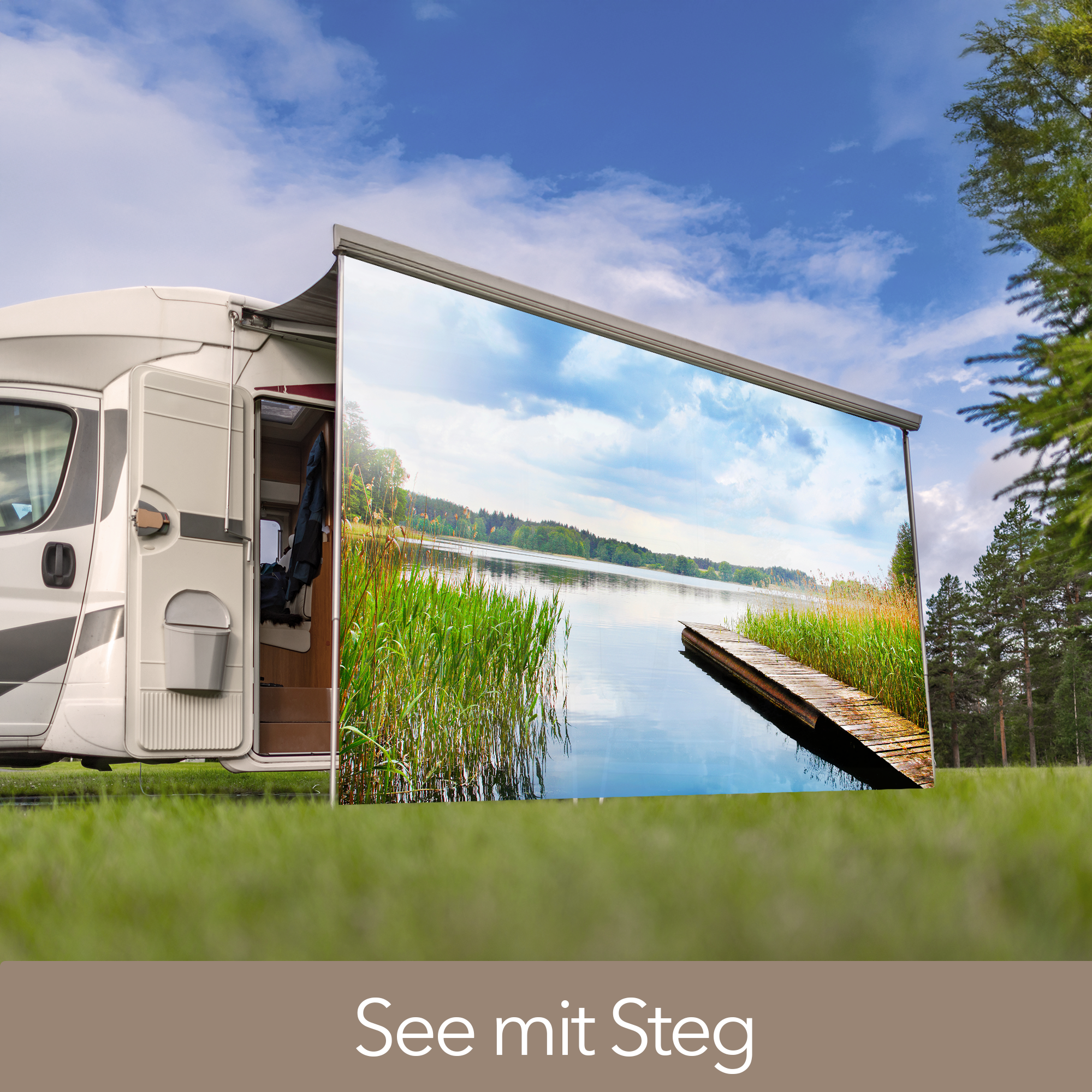 Markisenplane für Wohnmobil & Wohnwagen