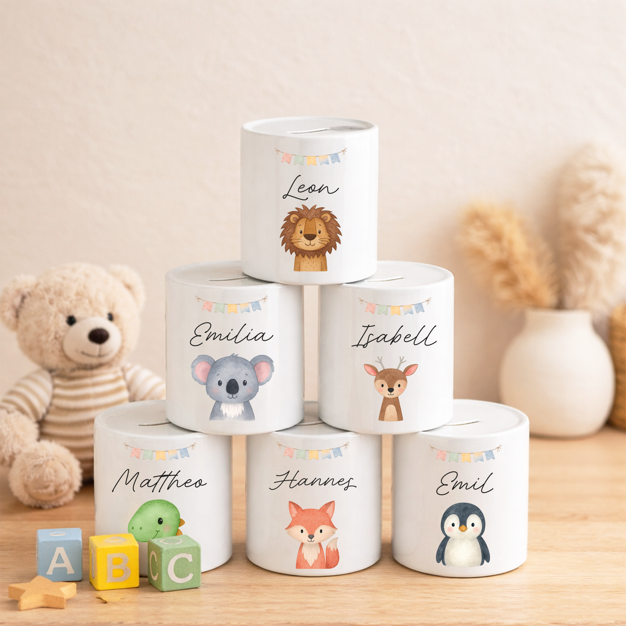 Spardose "Tiere"