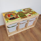 Spielstraßen Aufkleber IKEA Trofast "Bauernhof"
