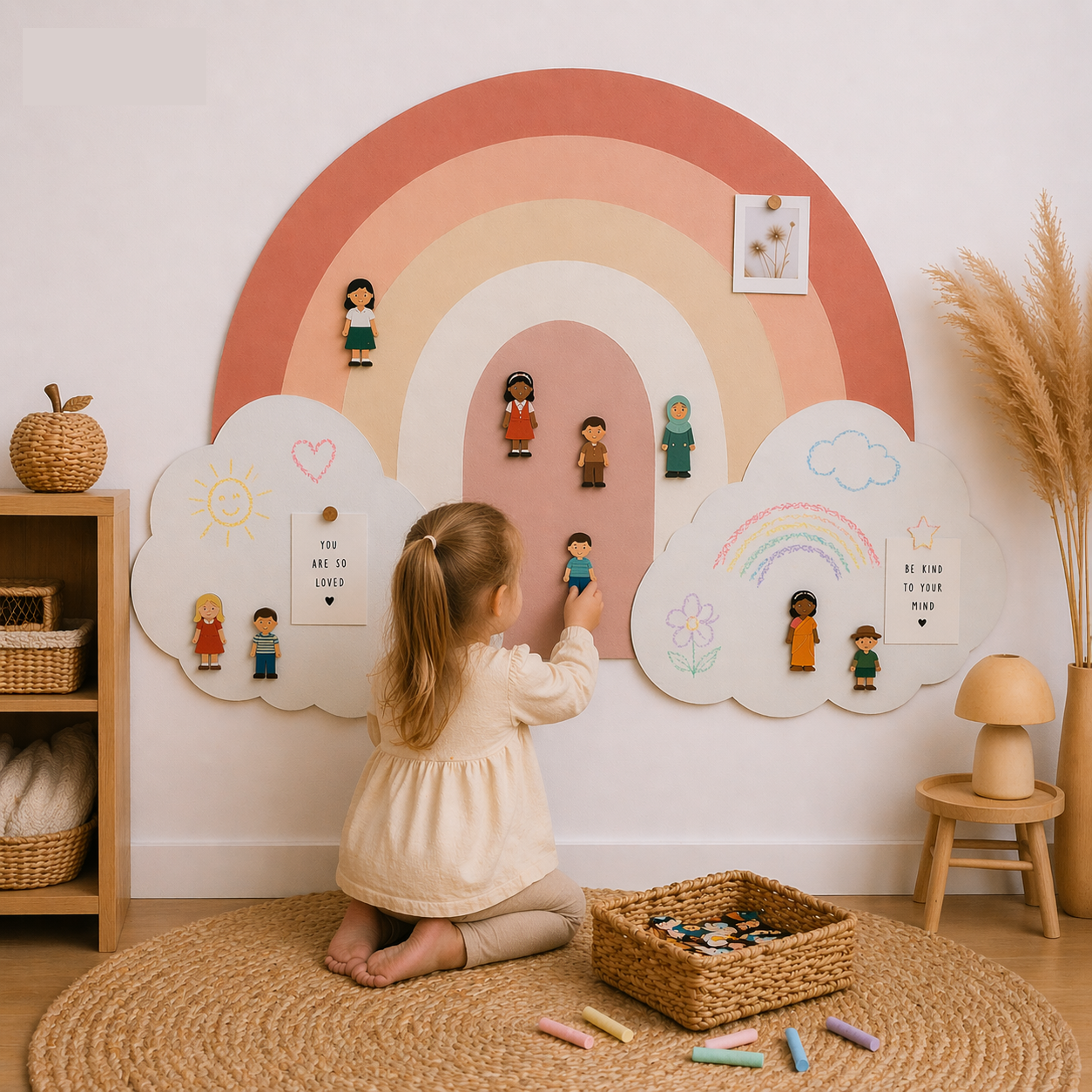 Magnetwand "Regenbogen Variante 1"