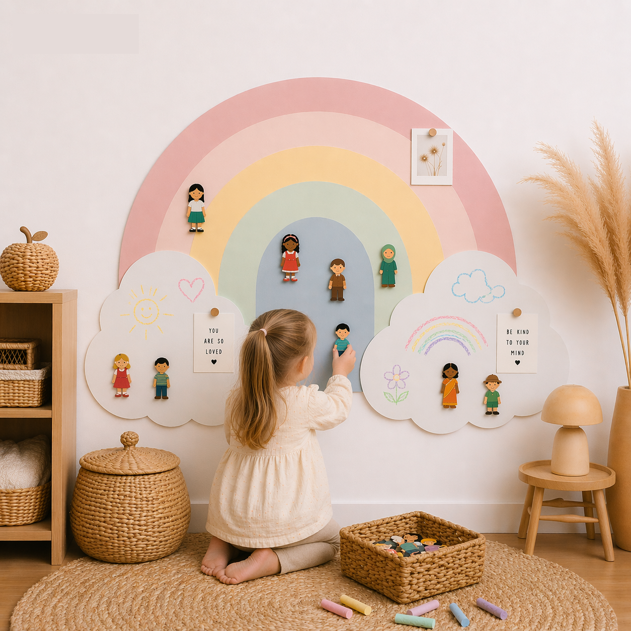 Magnetwand "Regenbogen Variante 2"