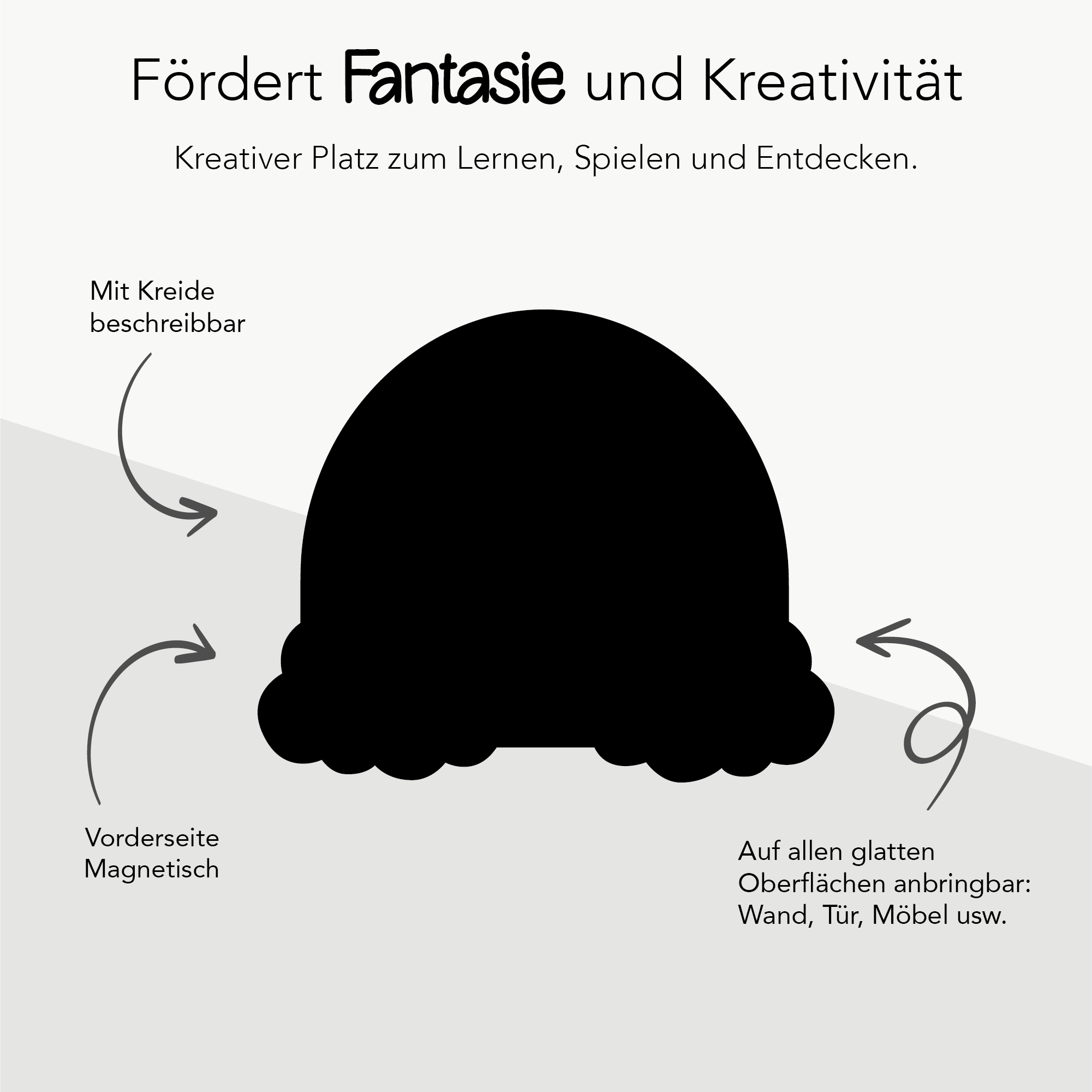 Magnetwand "Regenbogen Variante 1"