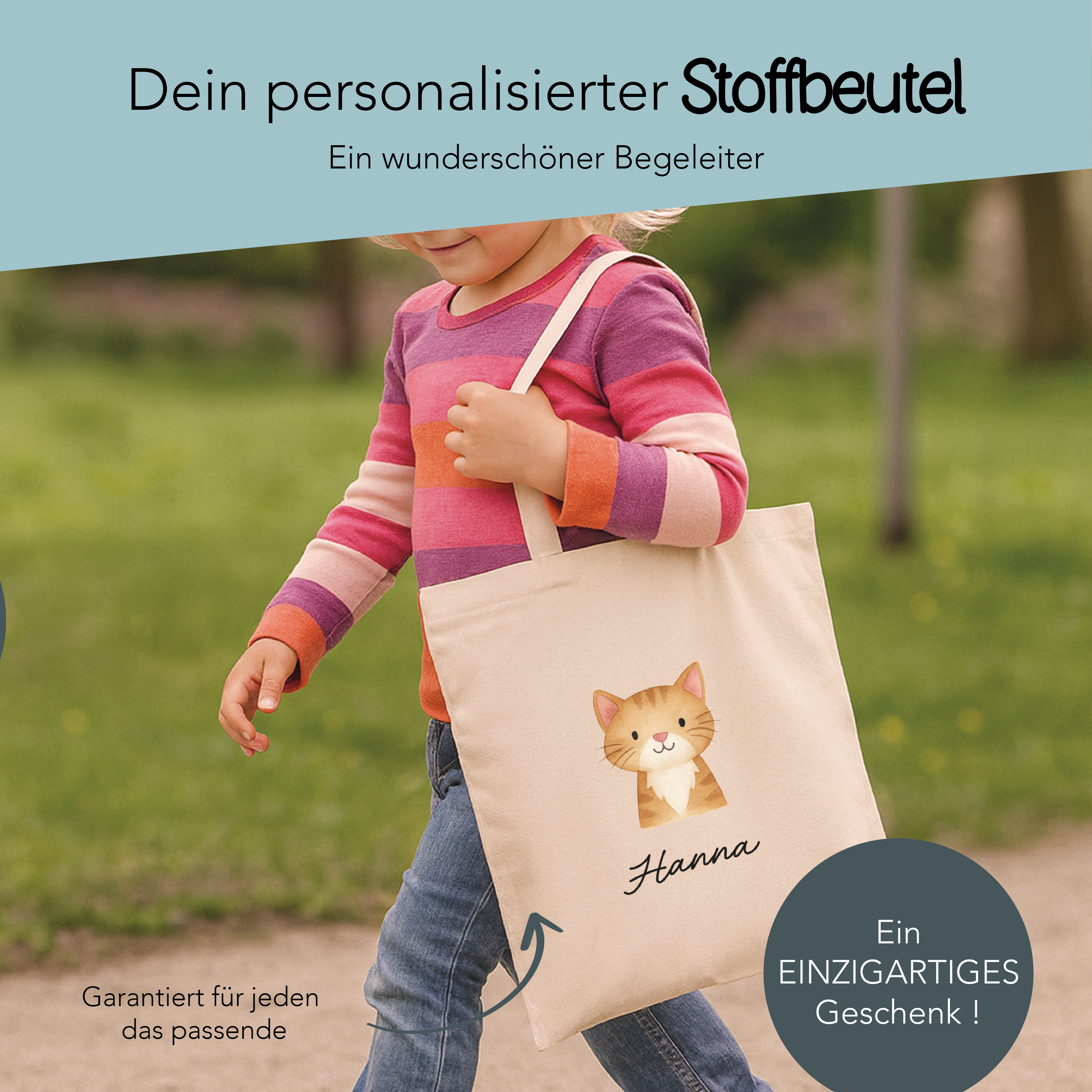 Stofftasche "Tiere"