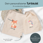 Turnbeutel "Tiere"