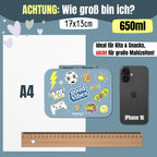 Brotdose "Sticker blau"