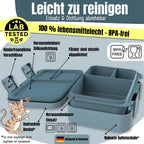 Brotdose "Sticker blau"