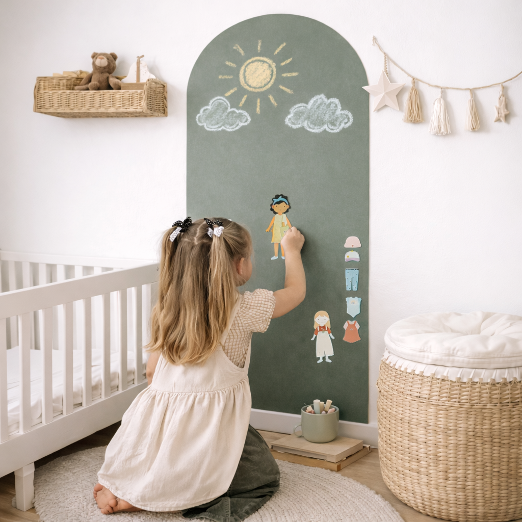 Magnetwand "Smaragdgrün"