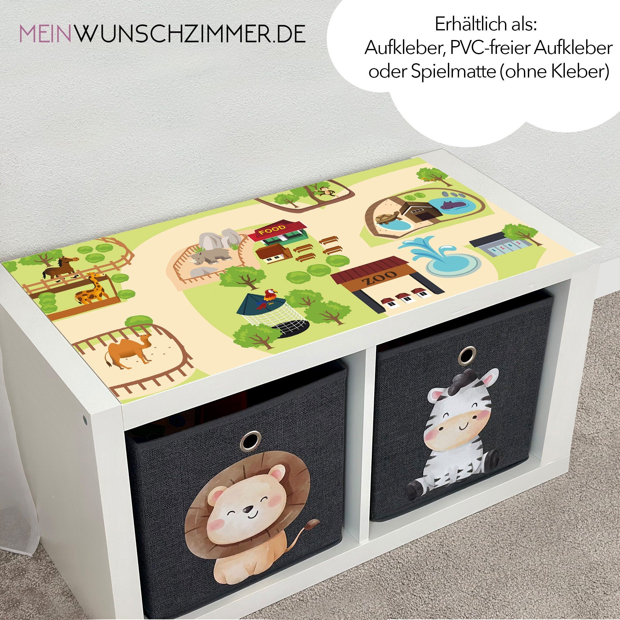 IKEA KALLAX Spielstraße Zoo – 1