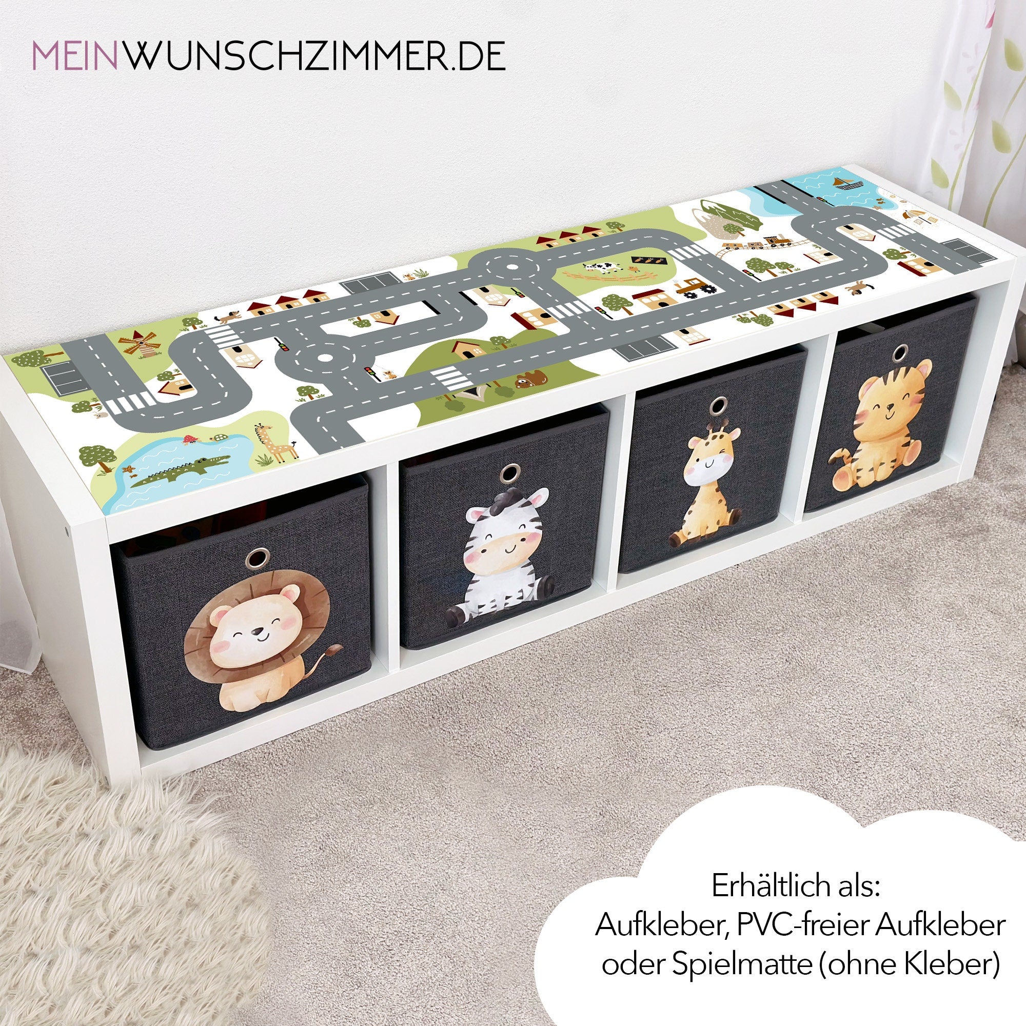 IKEA KALLAX Spielstraße Blau – 13