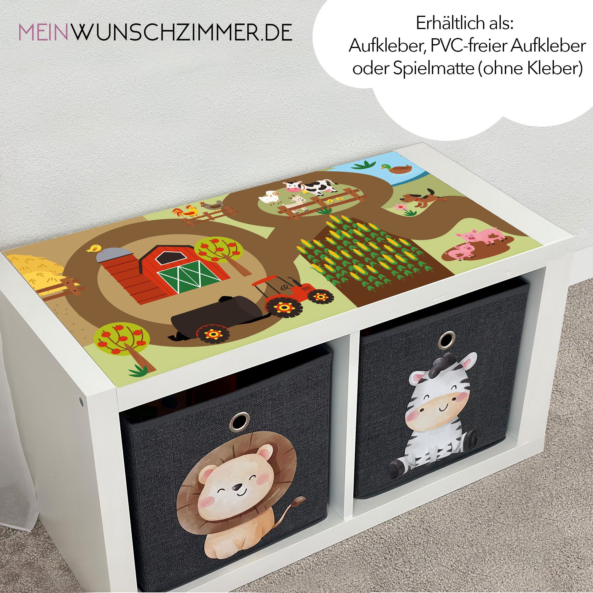 IKEA KALLAX Spielstraße Bauer – 1