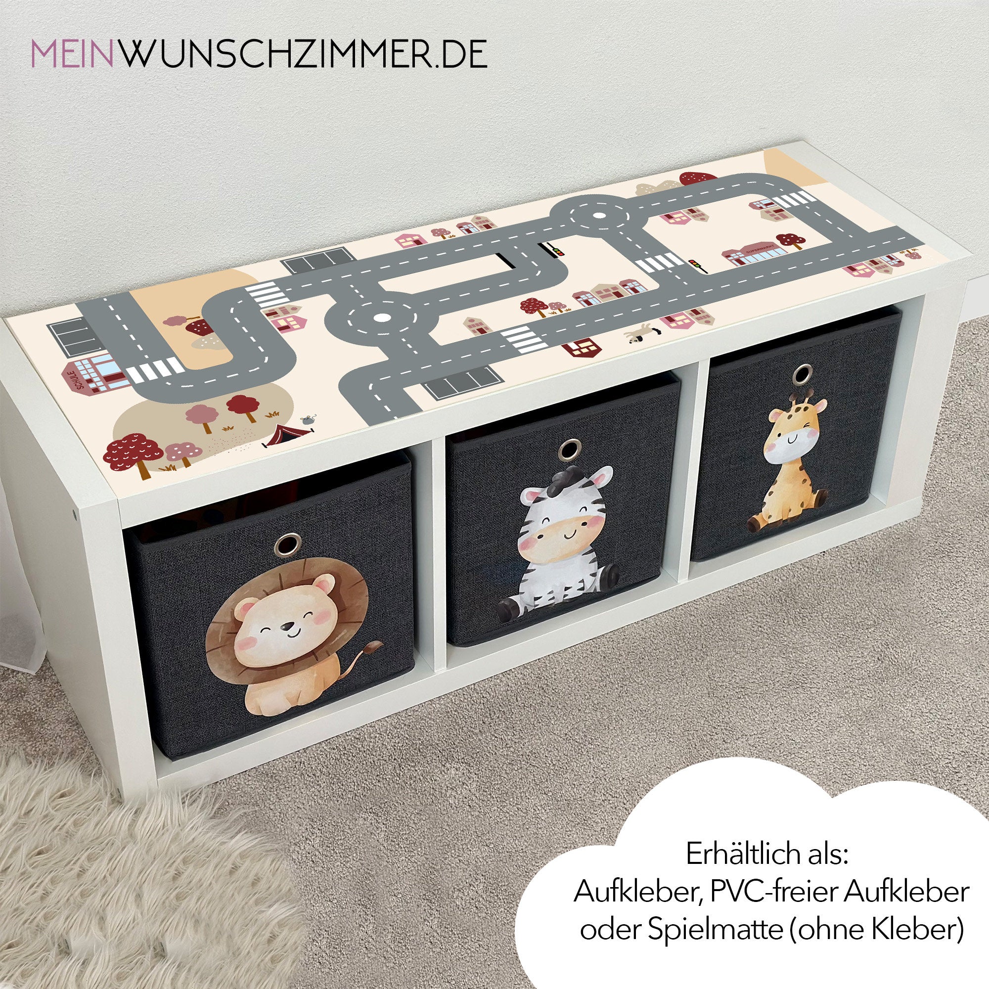 IKEA KALLAX Spielstraße Rosa – 7