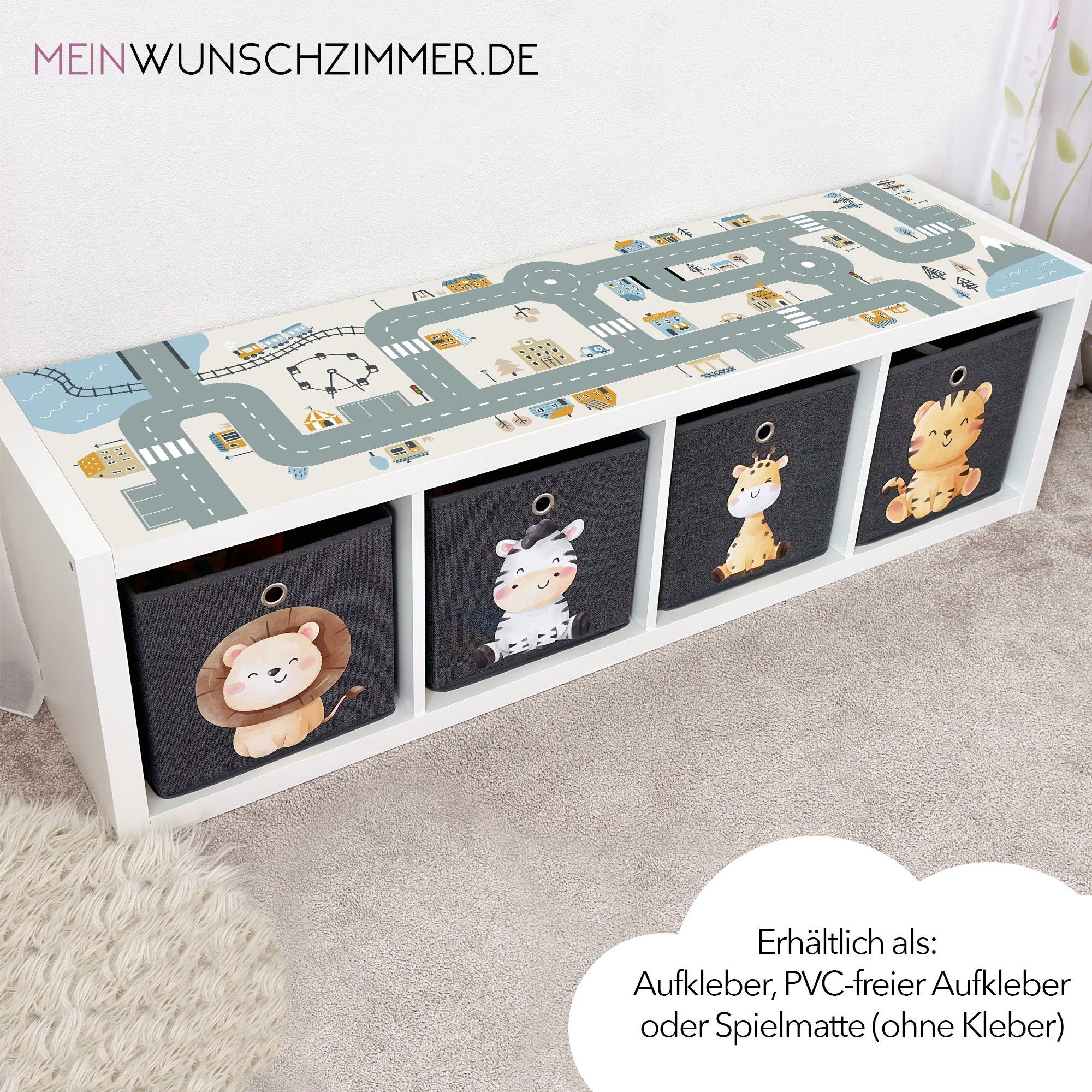 IKEA KALLAX Spielstraße Beige – 13
