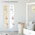 Messlatte Meer, Kinder 70-140cm, Messlatte Kinder Holz, Messlatte, Baby, Taufgeschenk, Messlatte personalisiert, Kinderzimmer, Geburt
