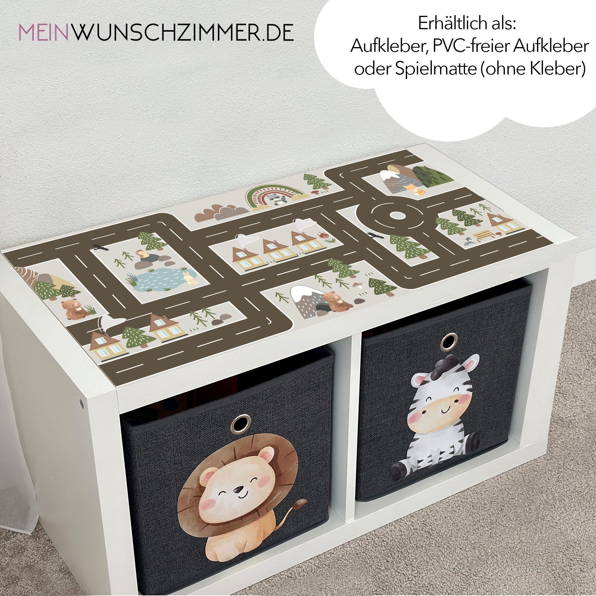 IKEA KALLAX Spielstraße Wald – 1
