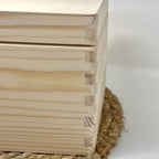 Erinnerungskiste Hochzeit aus Holz – Motiv Herz Klassik, Produktansicht 7