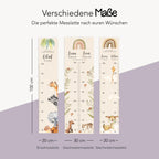 Messlatte Hase Kinder 70-140cm, Messlatte Kinder Holz, Messlatte, Baby, Taufgeschenk, Messlatte personalisiert, Kinderzimmer Deko, Geburt