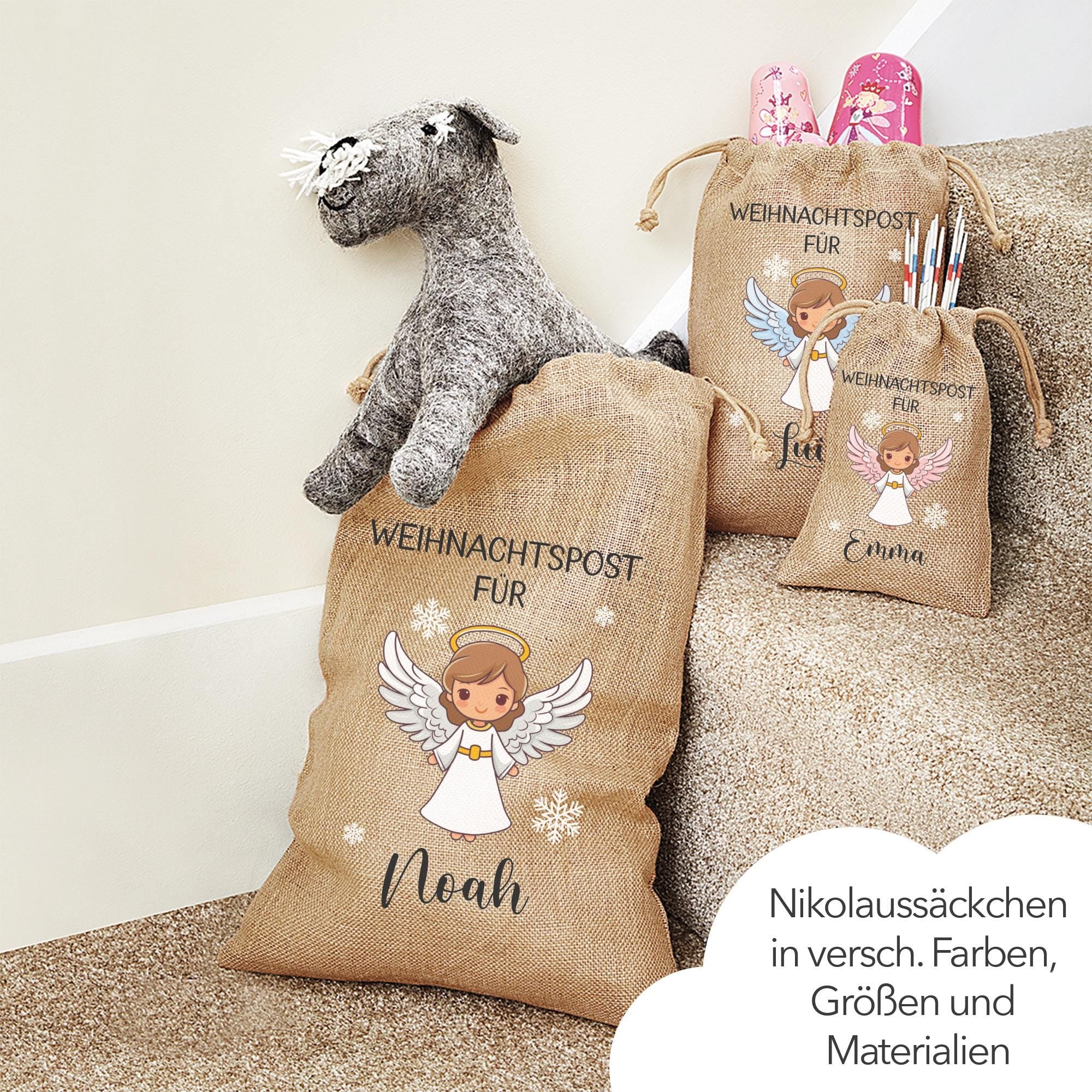 Nikolaussack personalisiert, Motiv: Christkind 2
