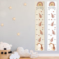 Geschwister Messlatte schmal Einhorn Kinder 70-150cm, Zwillinge, Messlatte Holz, Baby, Taufgeschenk, Personalisiert, Kinderzimmer, Geburt