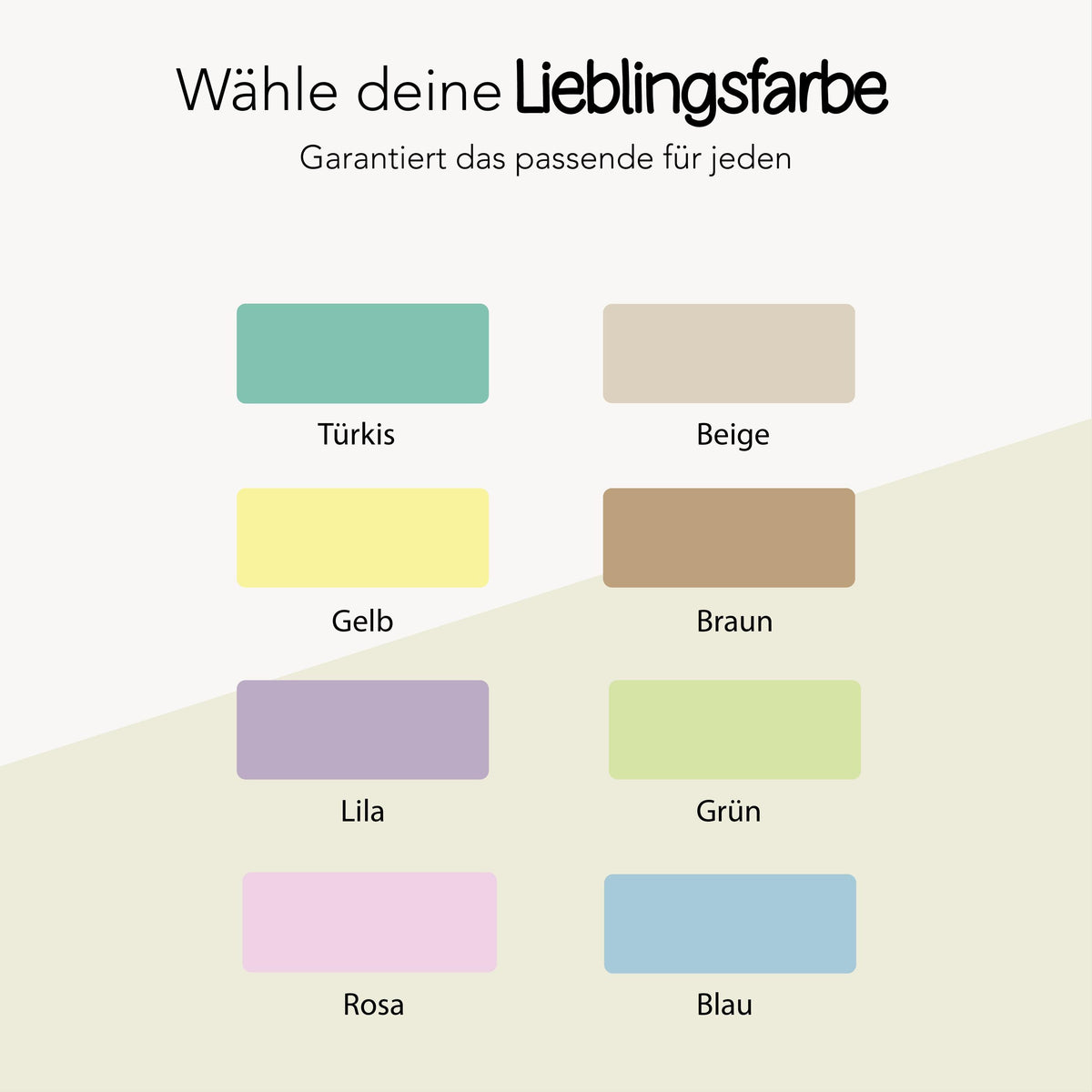 Personalisierte Namensaufkleber – Tiere Pastell – Produktansicht 3