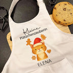 Personalisierte Weihnachtsschürze für Kinder mit Namen – Produktansicht 9