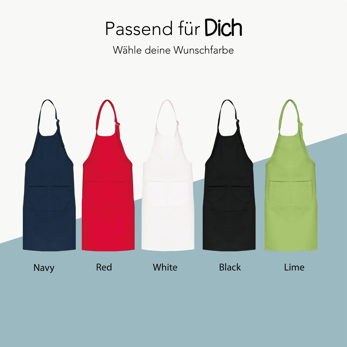 Personalisierte Kinderschürze zum Kochen, Backen und Basteln mit Namen – Produktansicht 4