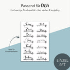 Meilensteinaufkleber für Messlatten – Doppelset – Produktansicht 3