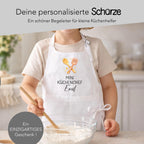 Personalisierte Kinderschürze zum Kochen, Backen und Basteln mit Namen – Produktansicht 2