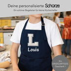Personalisierte Koch- und Backschürze für Kinder mit Namen – Produktansicht 2