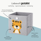 Boxenaufkleber Tierfreunde Pastell – 6er Set – Produktansicht 2