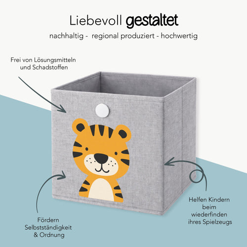 Boxenaufkleber Baustelle Aquarell – 6er Set – Produktansicht 2