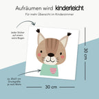 Boxenaufkleber Baustelle Aquarell – 6er Set – Produktansicht 3